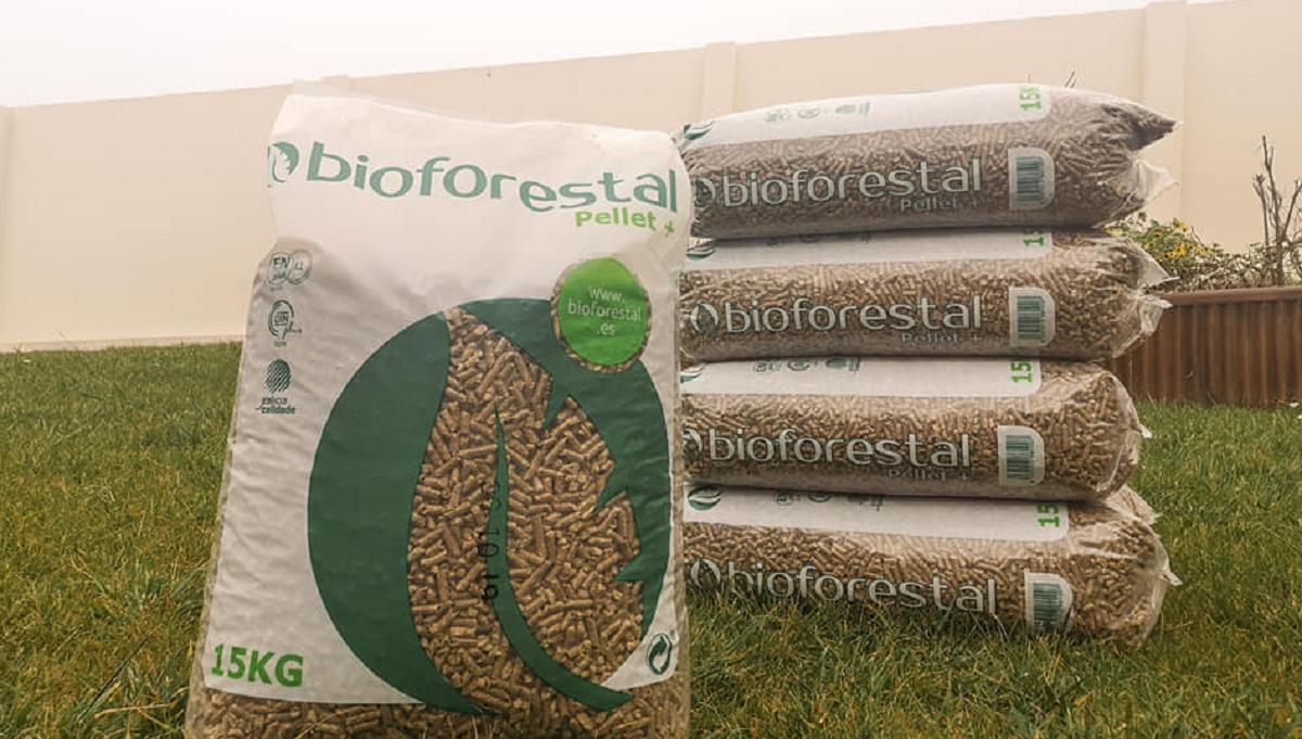 Sacos de pellet Bioforestal