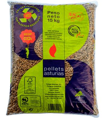 Pellets Asturias - Media Carga (12 palets)